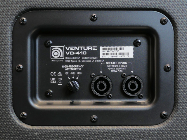 AMPEG Venture VB-410 アンペグ サブ画像5