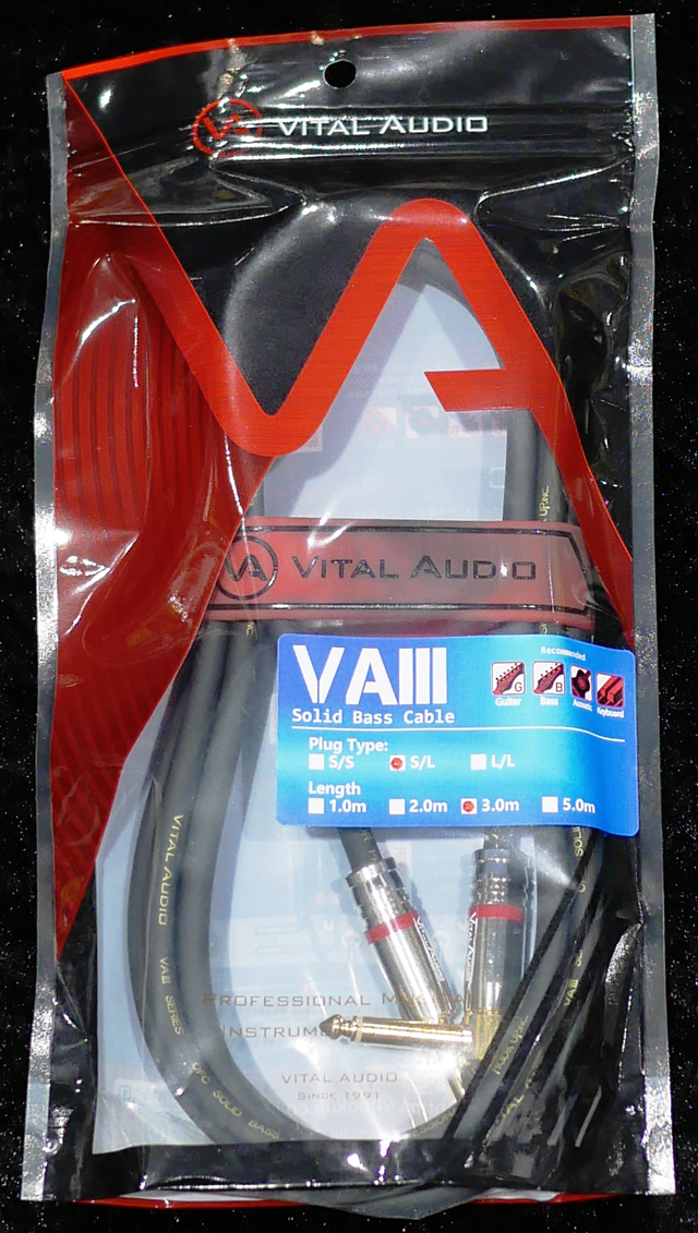 VAⅢ -Solid Bass Cable- 3m / S-L