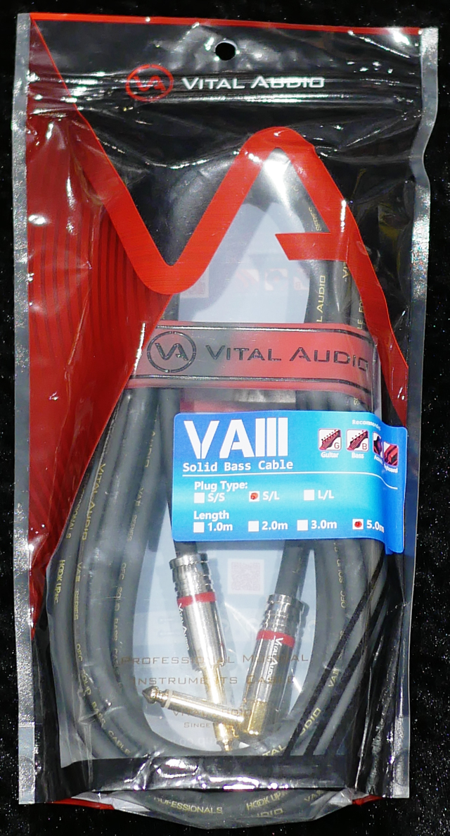 VAⅢ -Solid Bass Cable- 5m / S-L
