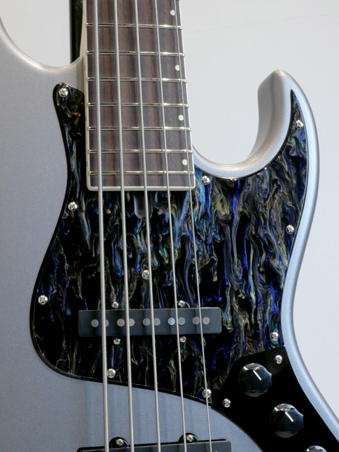 Wood Custom Guitars Vibe Standard-5 #211 (Dull Silver) ウッドカスタムギター サブ画像4