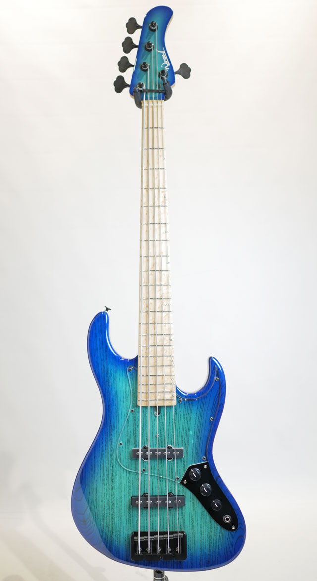 Wood Custom Guitars Vibe Standard-5 19mm pitch #174  (Transparent Blue Burst) ウッドカスタムギター サブ画像2