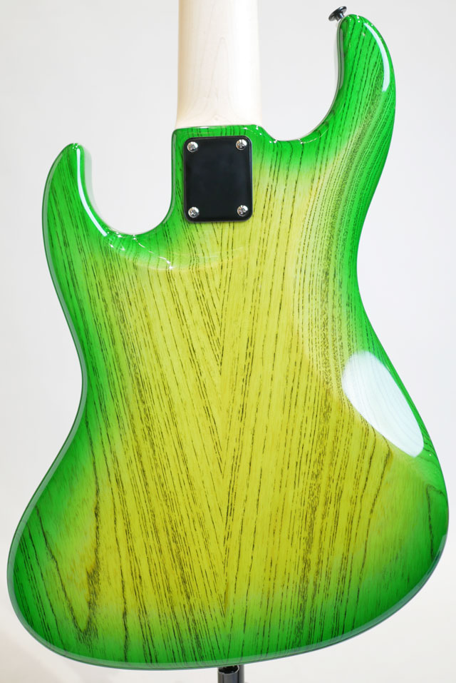 Wood Custom Guitars Vibe Standard-5 19mm pitch #175  (Transparent Green Burst) ウッドカスタムギター サブ画像1