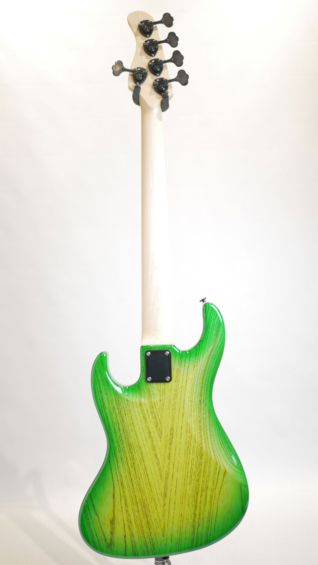Wood Custom Guitars Vibe Standard-5 19mm pitch #175  (Transparent Green Burst) ウッドカスタムギター サブ画像3