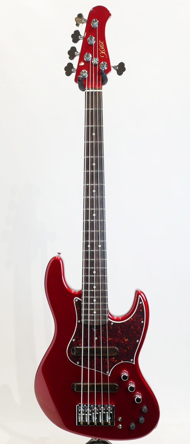 XOTIC XJ-1T 5st Super Light Aged / Dark Candy Apple Red / Lacquer Finish エキゾチック サブ画像2