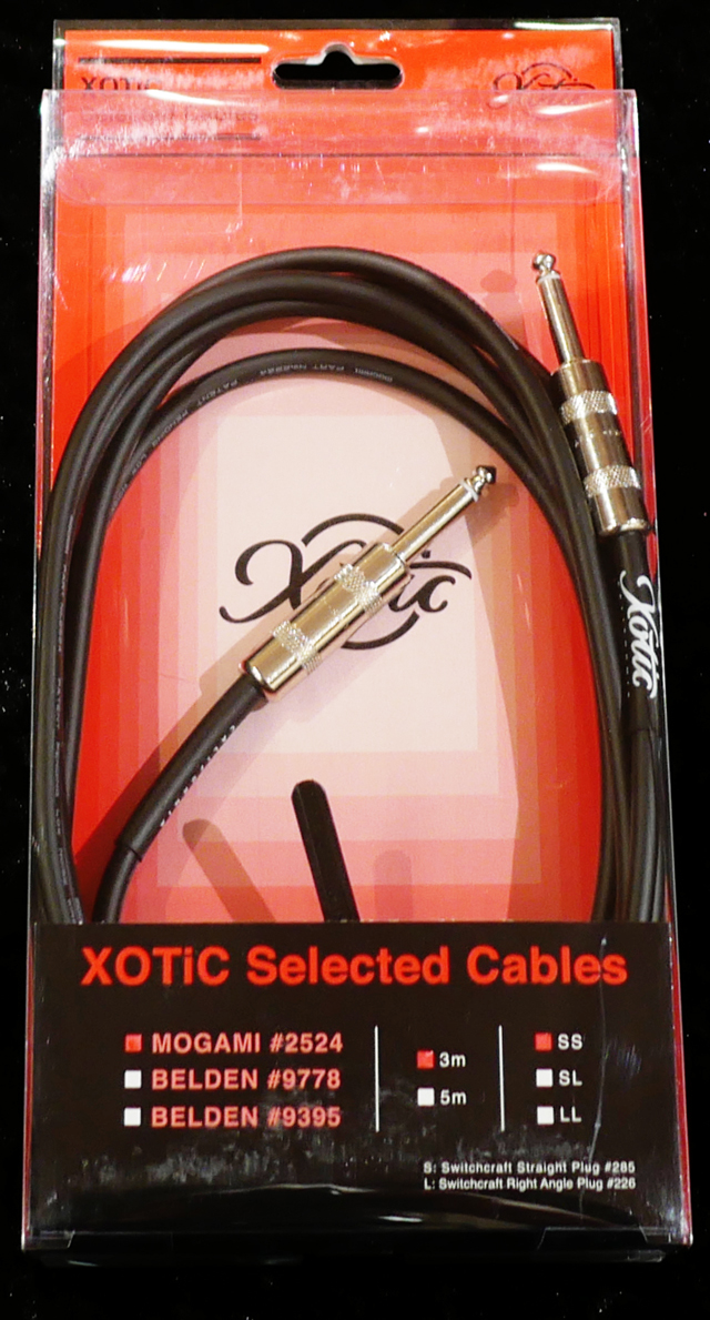 XOTIC Selected Cables MOGAMI#2524 3m S/S [XP-MS003] エキゾチック