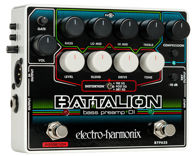 ELECTRO HARMONIX Battalion / Bass Preamp & DI エレクトロハーモニクス