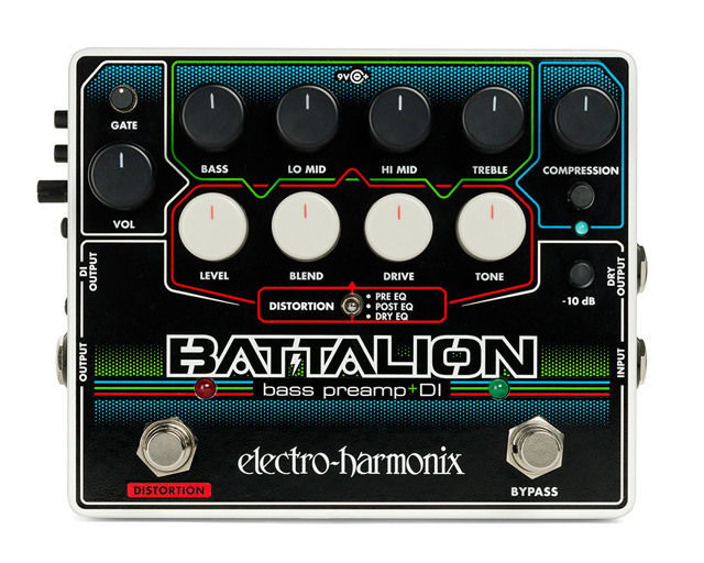 ELECTRO HARMONIX Battalion / Bass Preamp & DI エレクトロハーモニクス サブ画像1