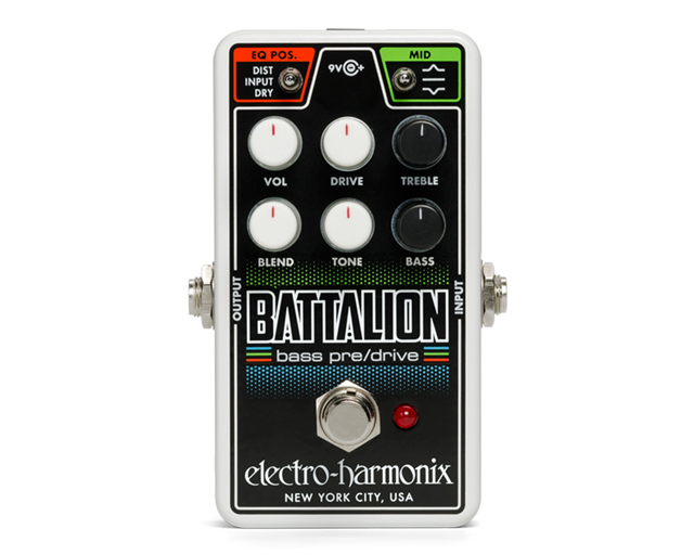 ELECTRO HARMONIX Nano Battalion / Bass Preamp & Overdrive エレクトロハーモニクス サブ画像1