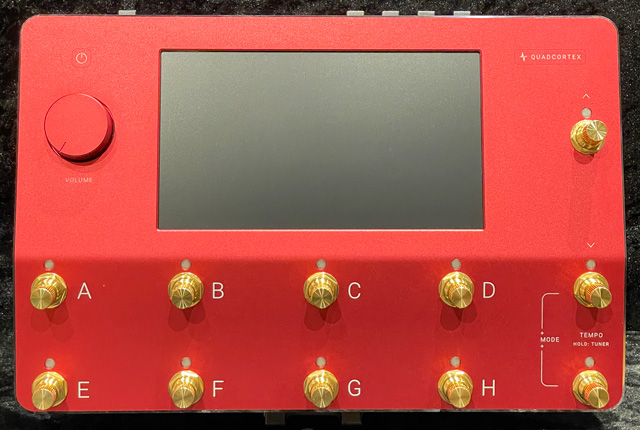 Neural DSP Quad Cortex 2024 Limited Red &Gold サブ画像1