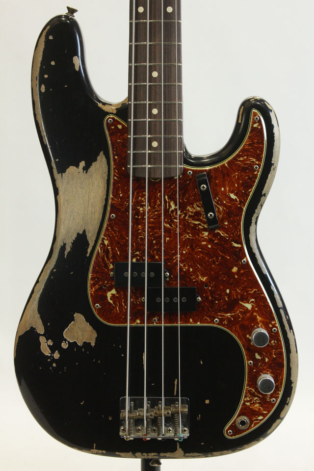 FENDER CUSTOM SHOP Master Build Serieas  60s Precision Bass Heavy Relic Black/MH by Todd Krause フェンダーカスタムショップ