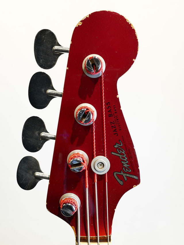 FENDER Jazz Bass 1966 Original Candy Apple Red / MH フェンダー サブ画像4