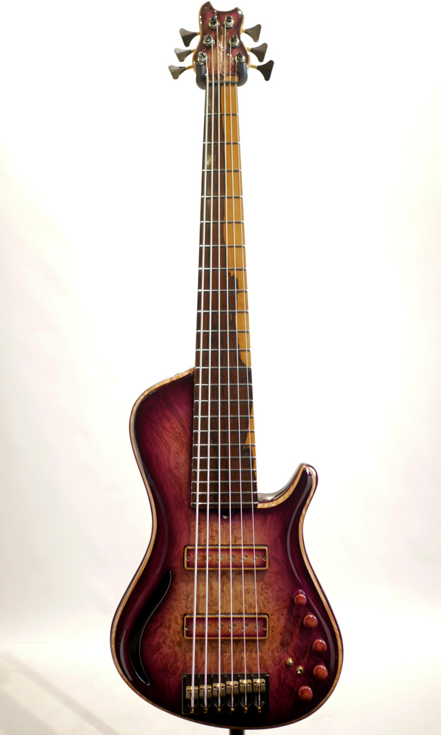 Brubaker KXB-6 Custom Burl Maple Top Brubaker guitars サブ画像2