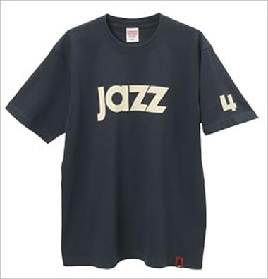 【廃盤決定・残りわずか】オリジナルドラムTシャツ　JAZZ NAVY