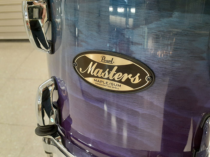 Pearl 【ファクトリーオーダー特注セット】Masters MAPLE/GUM MMG 4点 Sapphaire Fade Over Tamo パール サブ画像8