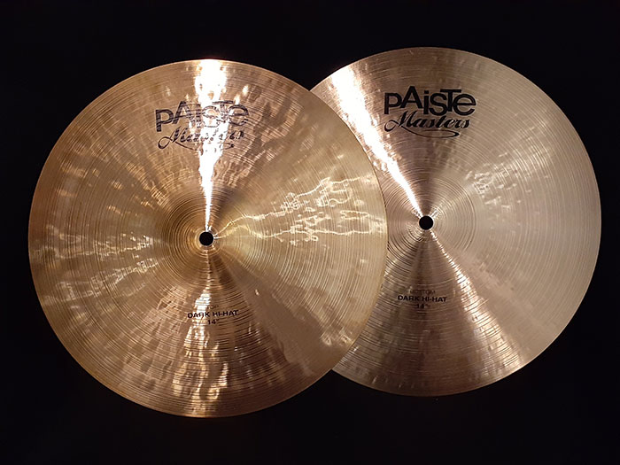 PAiSTe Masters 【1点限り45%OFF】Masters 14 Dark Hi-Hats 770g、1176g パイステ マスターズ