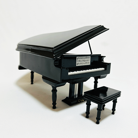 その他 ミニチュア楽器 グランドピアノ(18cm) 木製 その他 サブ画像2