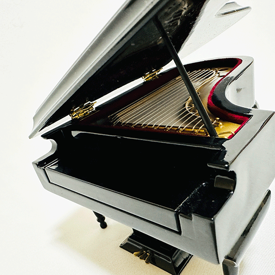 その他 ミニチュア楽器 グランドピアノ(18cm) 木製 その他 サブ画像5