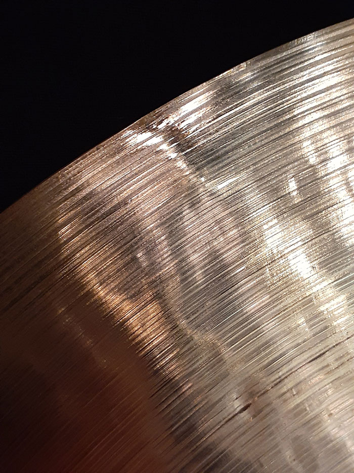 Cymbalsmith HYH 【Hand Crafted Cymbal】波（NAMI）22 2,519g シンバルスミス・ファンヨンハ サブ画像4