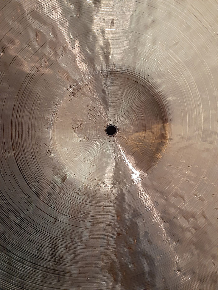 Cymbalsmith HYH 【Hand Crafted Cymbal】波（NAMI）24 2,686g シンバルスミス・ファンヨンハ サブ画像4