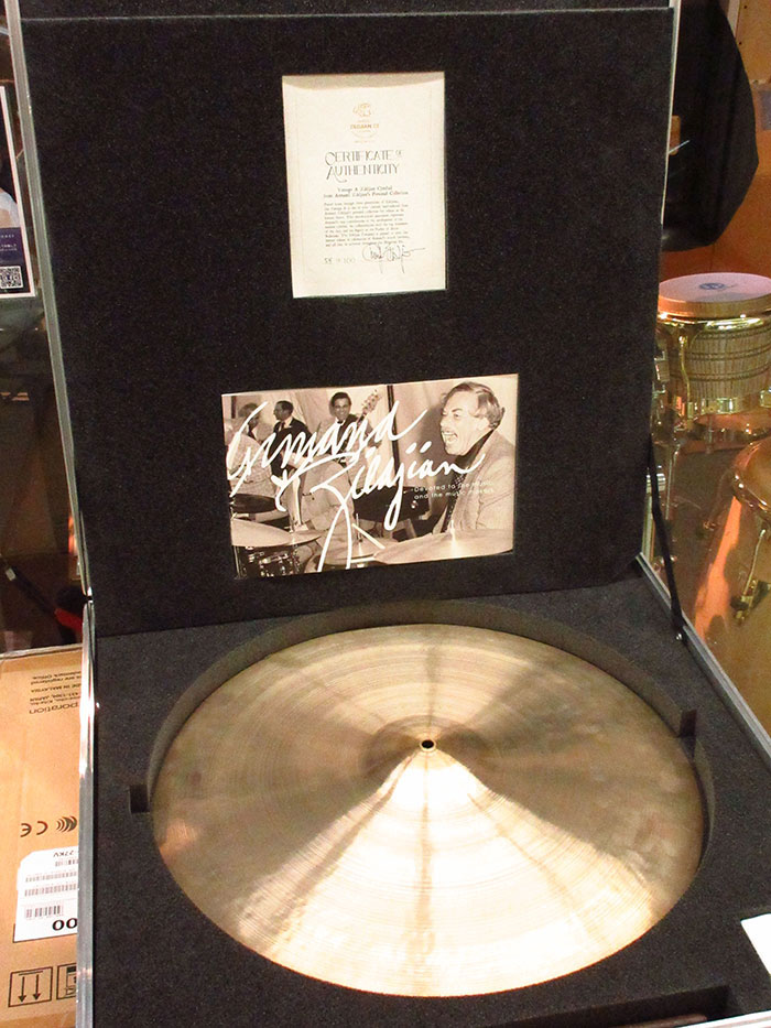 【委託中古品】Limited Edition Vintage Armand Zildjian 100th Birthday 20" Medium Ride 2,428g