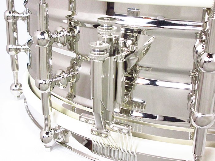 AK Drums 5x14 Nickel Over Brass Dresdner Type Orchestra Model / Nickel Plated AK ドラムス サブ画像1