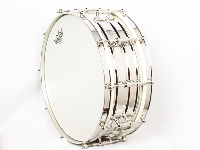 AK Drums 5x14 Nickel Over Brass Dresdner Type Orchestra Model / Nickel Plated AK ドラムス サブ画像8