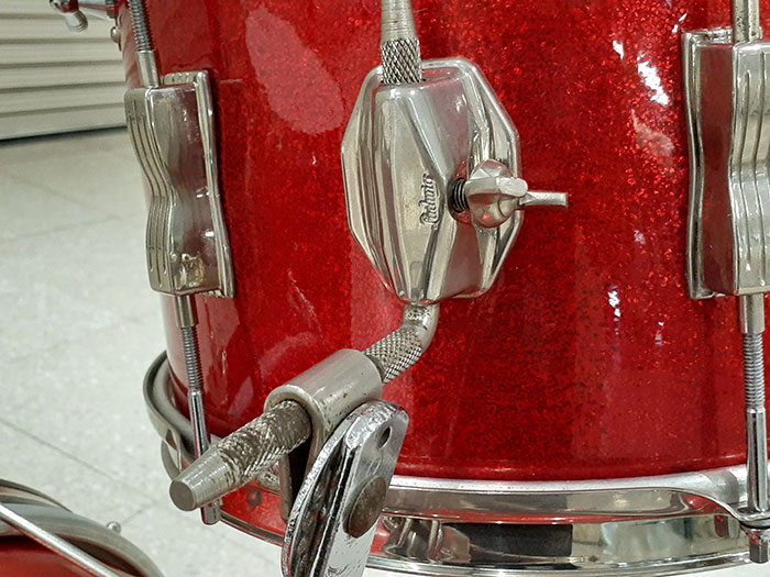 Ludwig 【VINTAGE】65'-66' Club Date 20 12 14 Sparkling Red ラディック サブ画像4