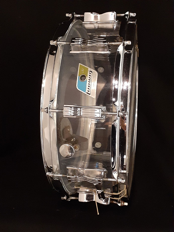 Ludwig 【VINTAGE】76' Vistalite Clear L-901 14X5 ラディック サブ画像10