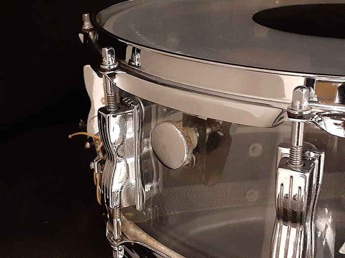 Ludwig 【VINTAGE】76' Vistalite Clear L-901 14X5 ラディック サブ画像2