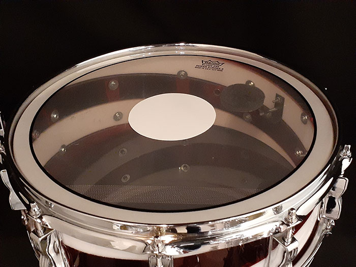 Ludwig 【VINTAGE】78'-79' Vistalite Red&White Spiral 14×5 ラディック サブ画像6