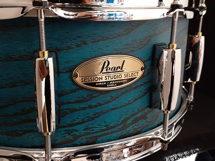 Pearl 【ファクトリーオーダー特注】STS1455S/C Limited Color TEAL BLUE ASH 14x5.5  パール サブ画像1