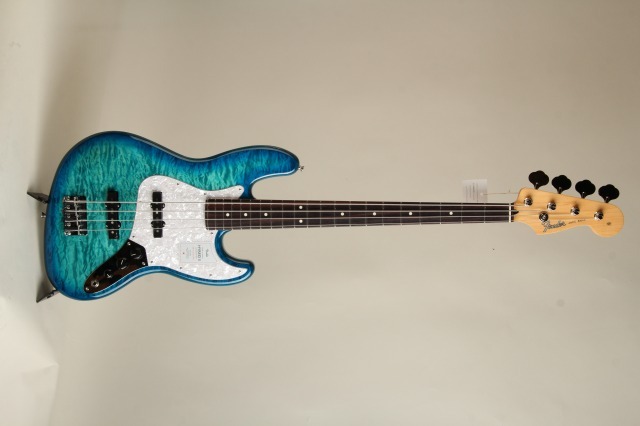 FENDER 2024 Collection Made in Japan Hybrid II Jazz Bass Quilt Aquamarine 【S/N JD24020403 フェンダー STFUAE サブ画像1