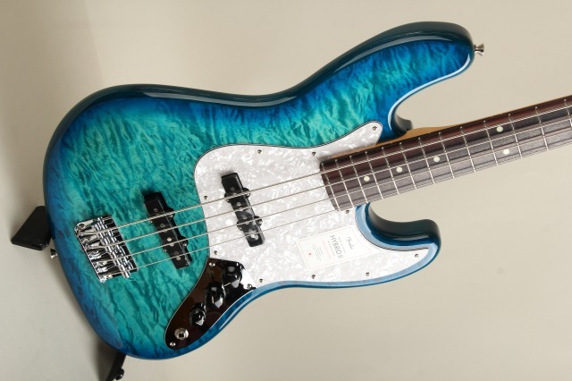 FENDER 2024 Collection Made in Japan Hybrid II Jazz Bass Quilt Aquamarine 【S/N JD24020403 フェンダー STFUAE サブ画像8