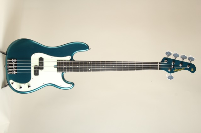 MOON GUITARS PB-5C Blue Turquoise ムーン・ギターズ サブ画像1