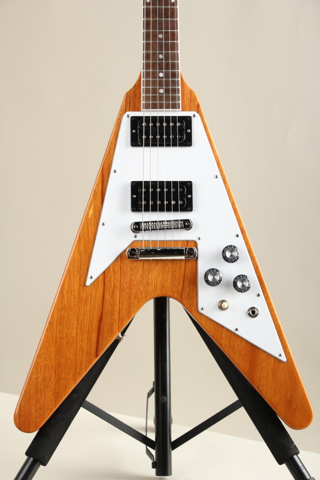 GIBSON 70s Flying V Antique Natural 【S/N 204340312】 商品詳細 | 【MIKIGAKKI.COM】  梅田店 【ギター専門店】 ギブソン
