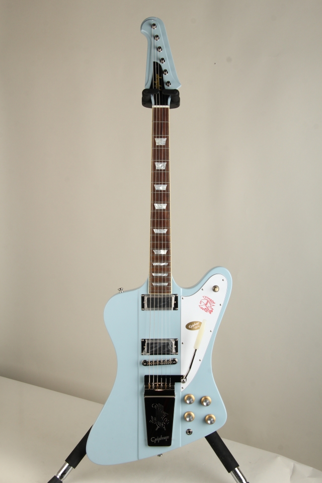 Epiphone Inspired by Gibson Custom 1963 Firebird V Maestro Vibrola Frost Blue【S/N 2406152297】 エピフォン サブ画像1