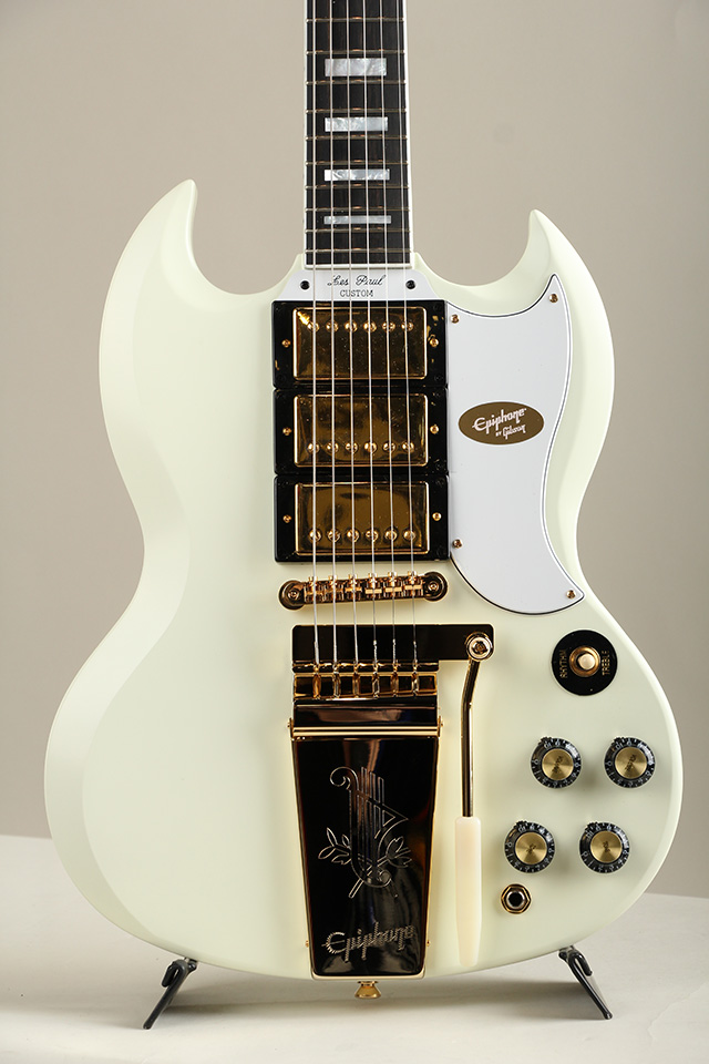 Inspired by Gibson Custom Shop 1963 Les Paul SG Custom with Maestro Vibrola【S/N 23121