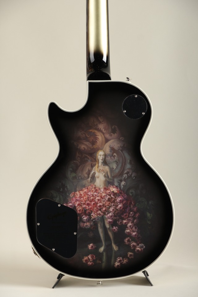 Adam Jones Les Paul Custom Art Collection Study For Self Portrait with Rose Skirt and