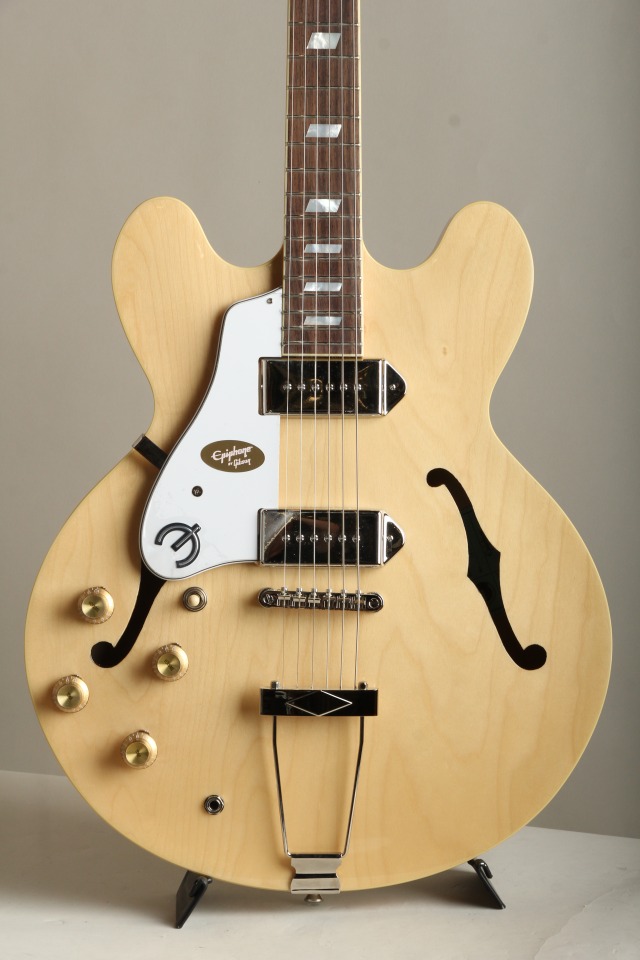 Epiphone Casino Natural Left-Hand【S/N 24021511923】 商品詳細 | 【MIKIGAKKI.COM】  梅田店 【ギター専門店】 エピフォン