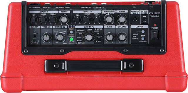 Roland CUBE Street II Red  Battery-Powered Stereo Amplifier ローランド サブ画像1