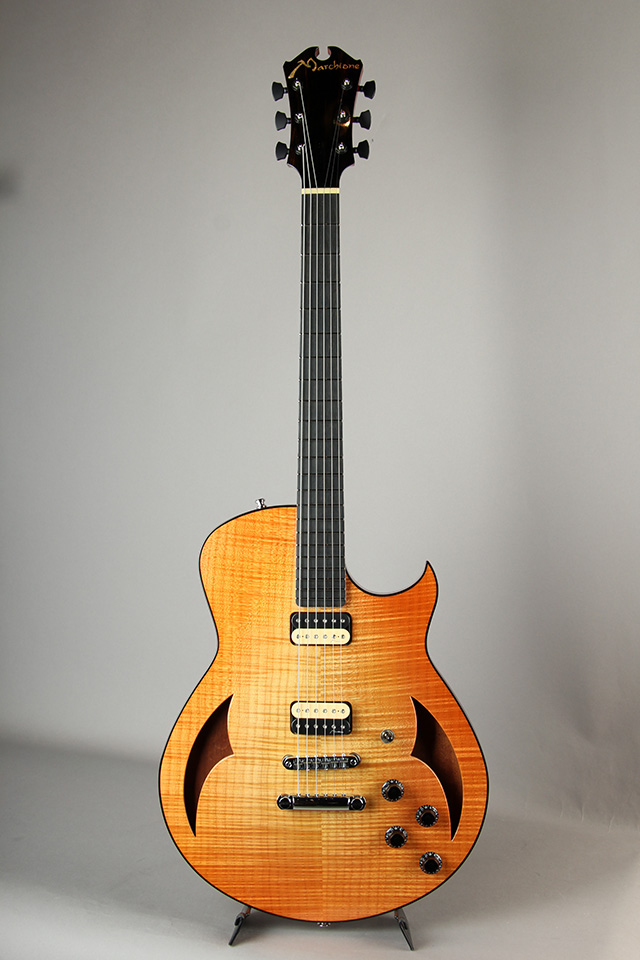 Marchione Guitars Semi Hollow Figured Maple/Mahogany/59 Burst マルキオーネ　ギターズ サブ画像1