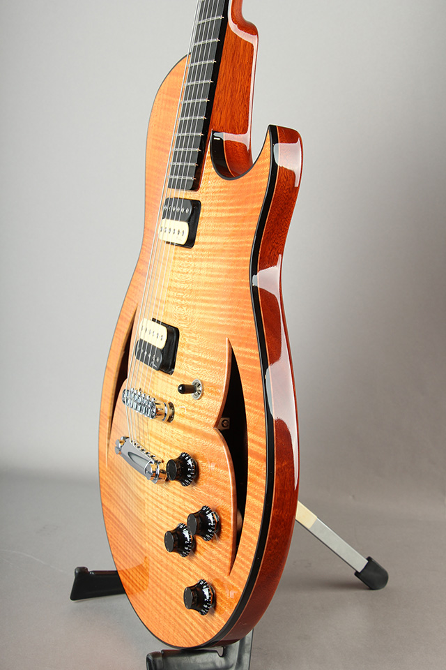 Marchione Guitars Semi Hollow Figured Maple/Mahogany/59 Burst マルキオーネ　ギターズ サブ画像3