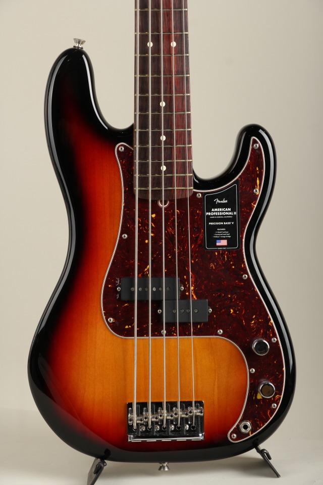 FENDER American Professional II Precision Bass V 3-Color Sunburst 