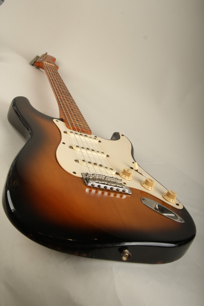 FENDER American Vintage 57 Stratocaster 2 Color Sunburst 1989 フェンダー サブ画像8