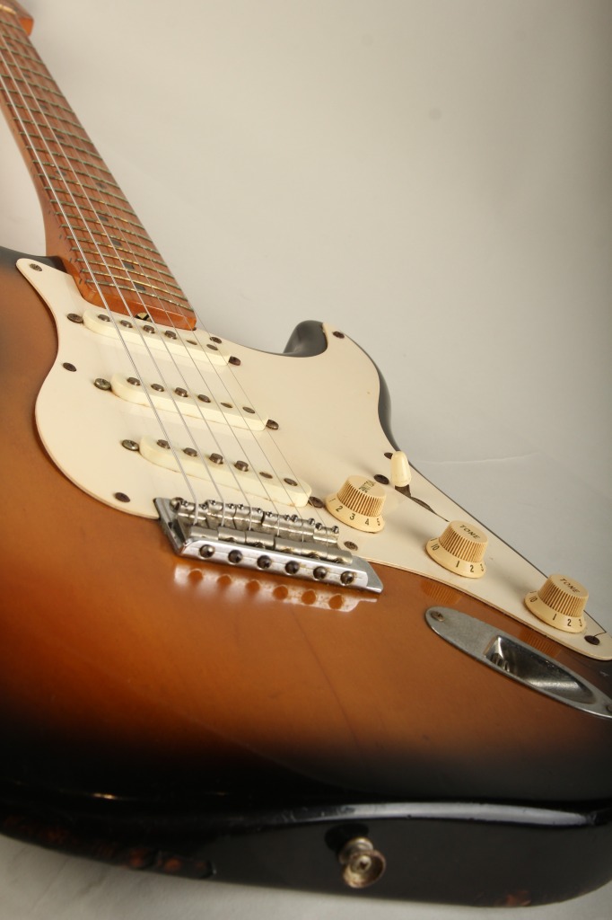 FENDER American Vintage 57 Stratocaster 2 Color Sunburst 1989 フェンダー サブ画像9