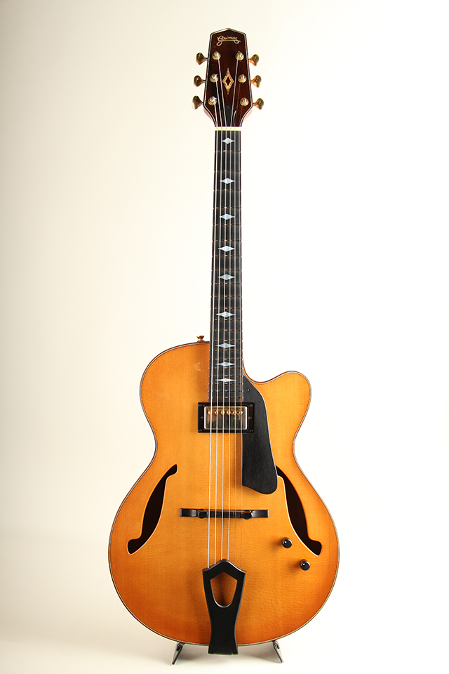 Grimes 15inch Custom Archtop Figured Koa Back /Natural グライムス サブ画像1