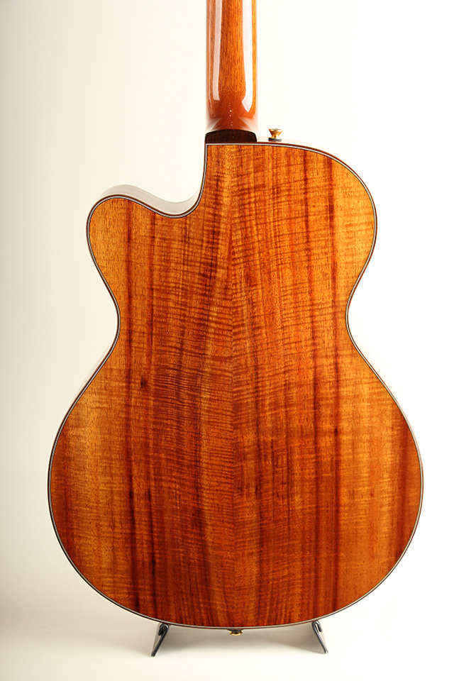 Grimes 15inch Custom Archtop Figured Koa Back /Natural グライムス サブ画像5