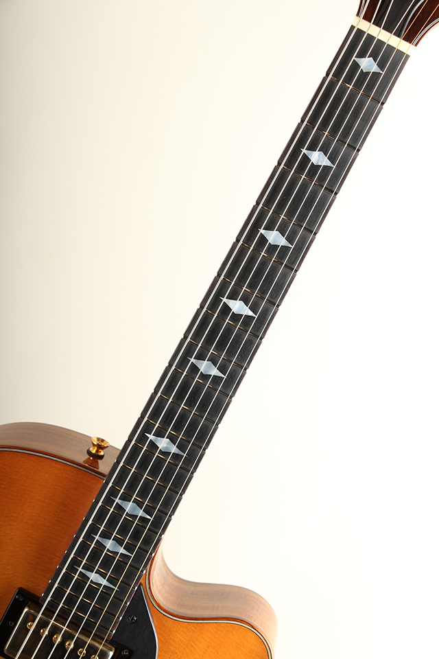 Grimes 15inch Custom Archtop Figured Koa Back /Natural グライムス サブ画像8