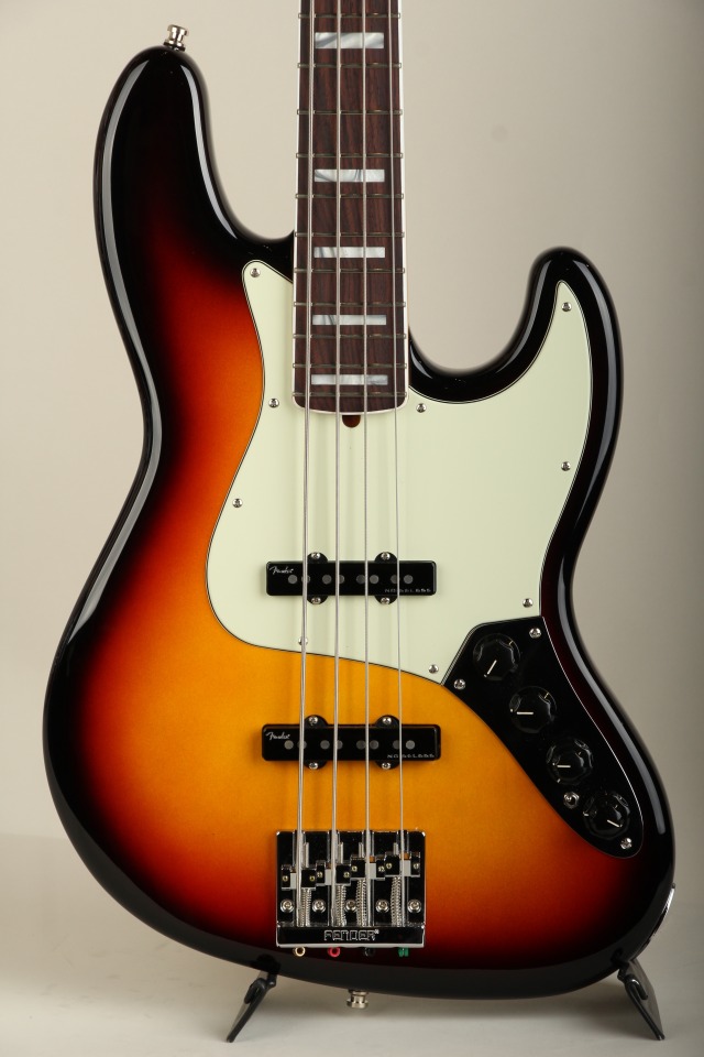 American Ultra Jazz Bass Rosewood Fingerboard Ultraburst 2023