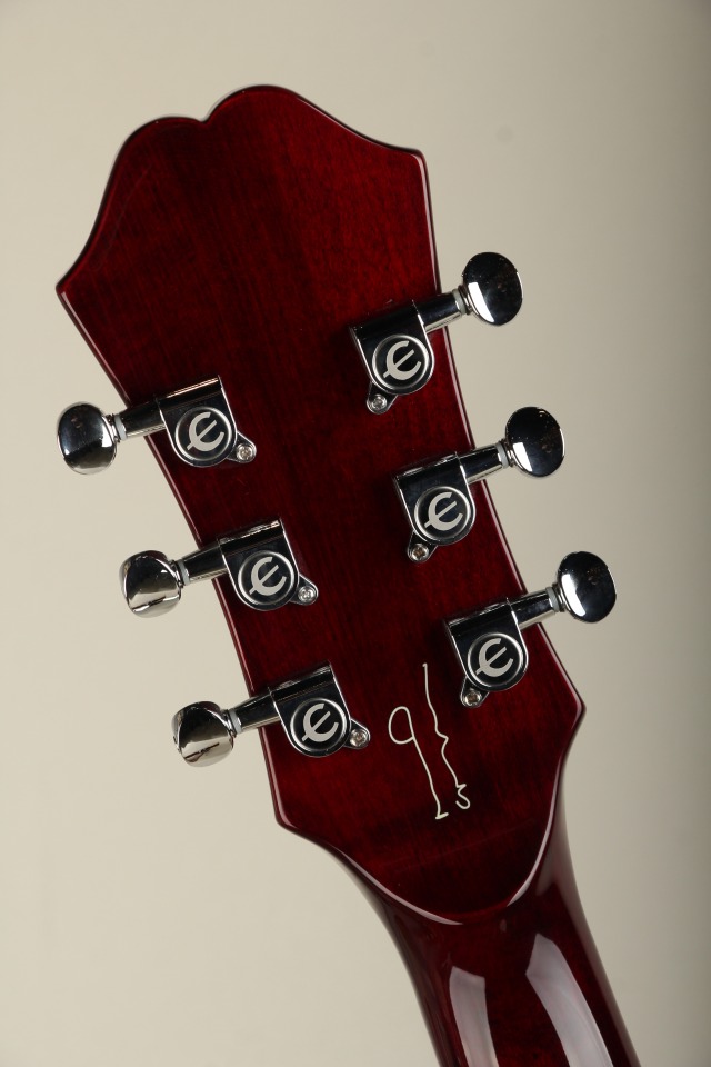 Epiphone Noel Gallagher Riviera Dark Wine Red Left-Hand 2023 エピフォン サブ画像7